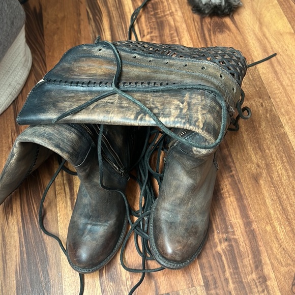 Freebird by Steven lace up boots - Picture 3 of 5